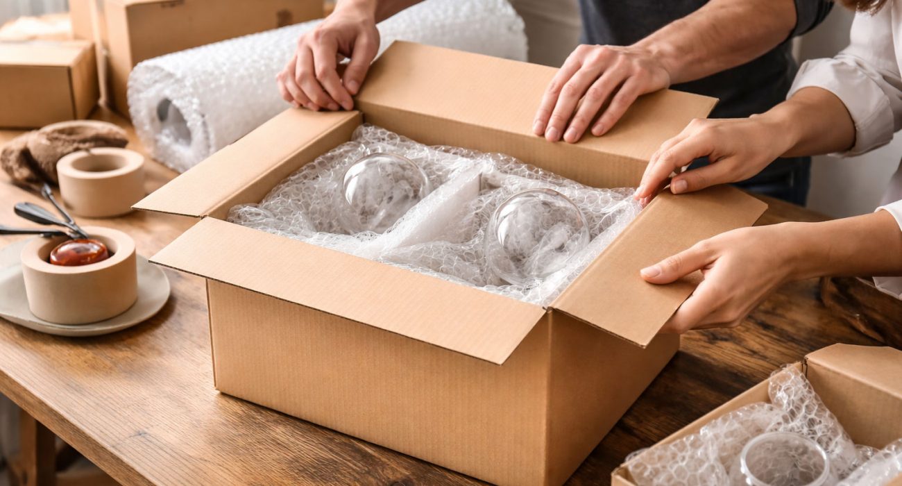 fragile item packaging boxes