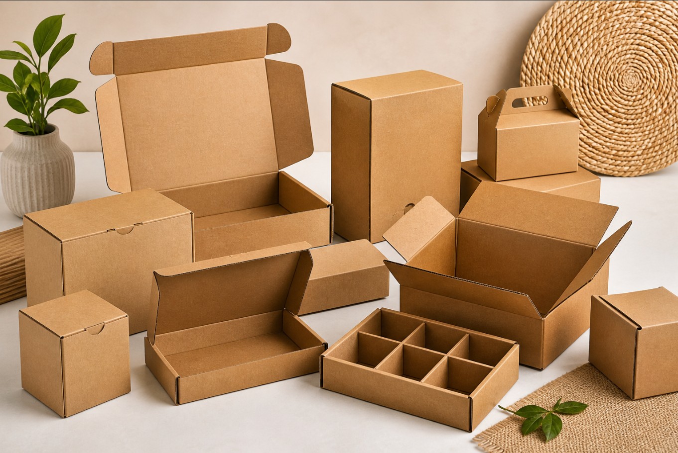 Corrugated Cardboard Box Ideas