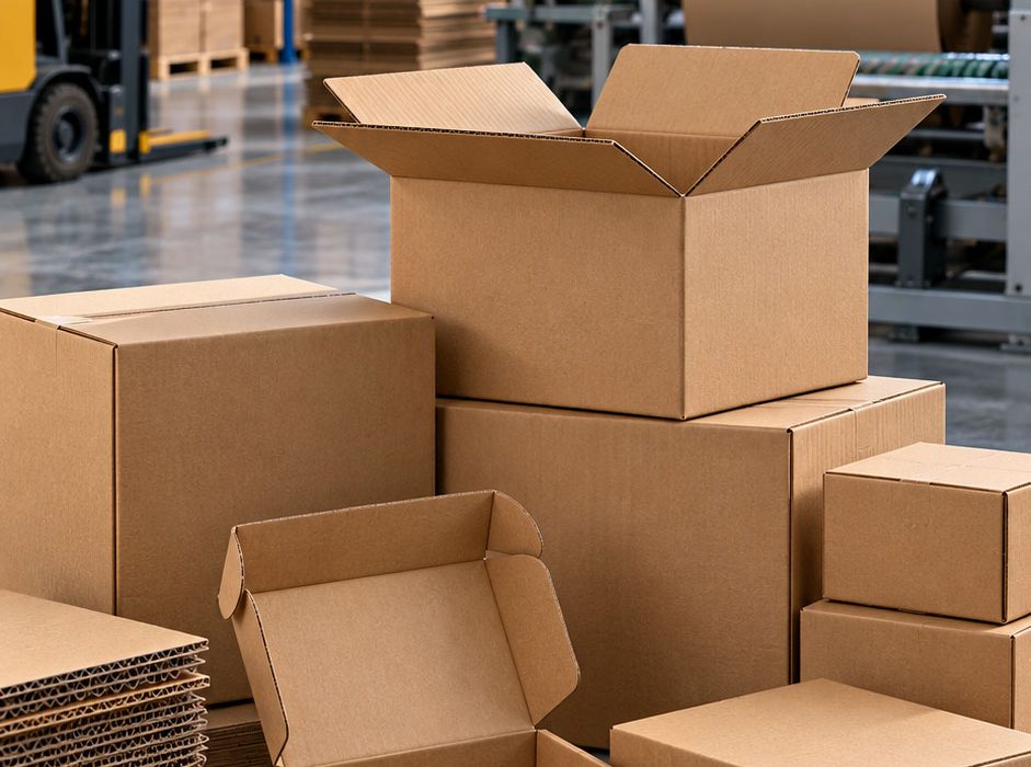 Corrugated Boxes Manufactured in Ajman