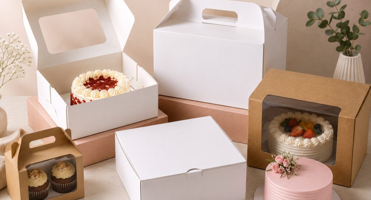 Custom Cake Boxes Designed