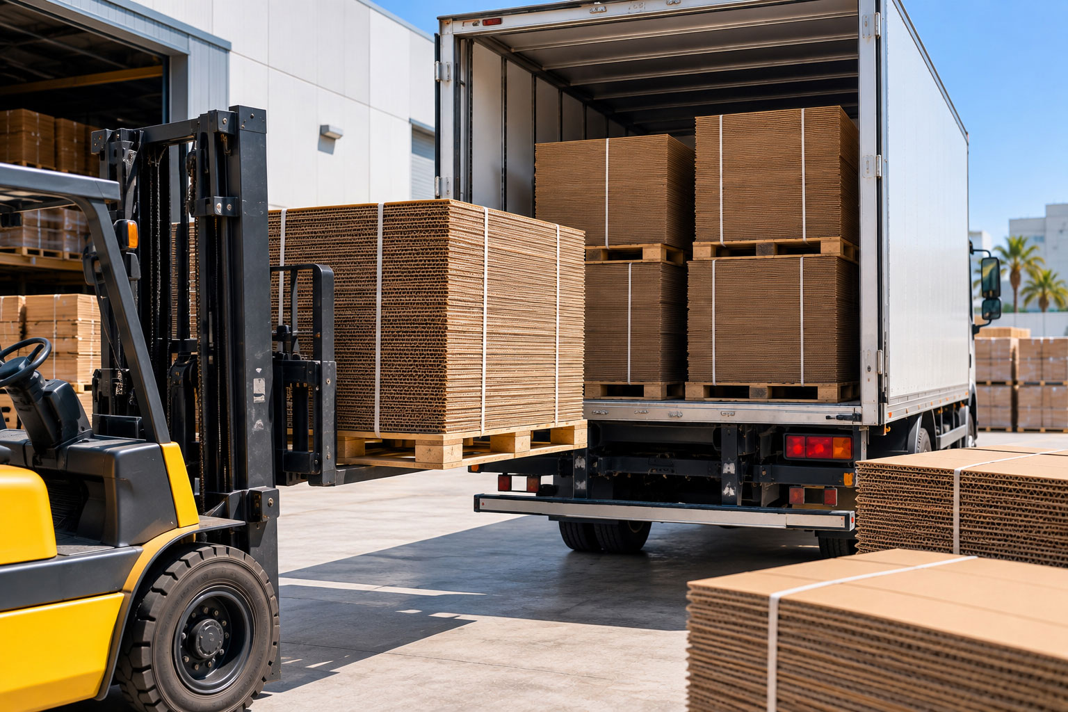 Strong Corrugated Partition Boxes in Ajman